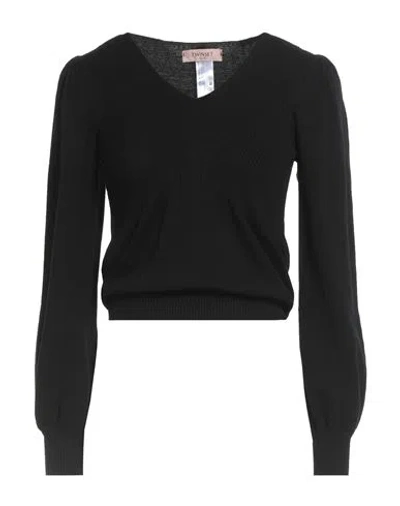Twinset Woman Sweater Black Size L Viscose, Polyester