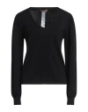Twinset Woman Sweater Black Size L Viscose, Polyester