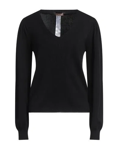 Twinset Woman Sweater Black Size L Viscose, Polyester