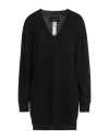 Twinset Woman Sweater Black Size M Polyamide, Wool, Viscose, Polyester, Cashmere