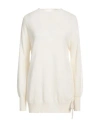 Twinset Woman Sweater Ivory Size L Cashmere
