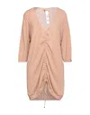 Twinset Sweaters In Light Brown