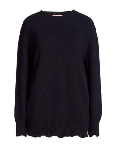Twinset Woman Sweater Midnight Blue Size Xs Wool, Cashmere