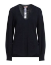 Twinset Woman Sweater Navy Size S Wool, Cashmere