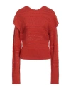 Twinset Woman Sweater Tomato Red Size Xs Acrylic, Wool, Alpaca Wool, Polyester