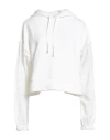 Twinset Woman Sweatshirt White Size S Cotton In White
