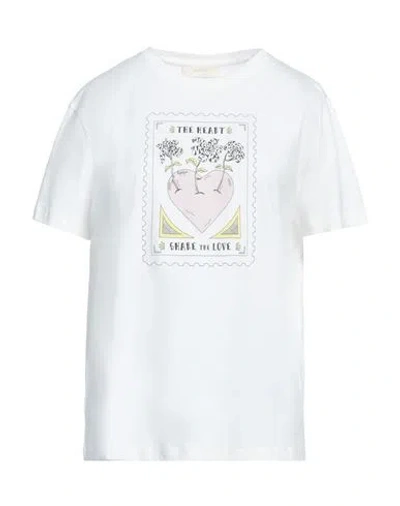 Twinset T-shirt  Woman Color Pink In White