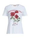 Twinset Woman T-shirt White Size Xxs Cotton In White