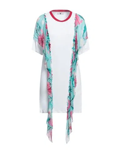 Twinset Woman T-shirt White Size S Viscose, Elastane