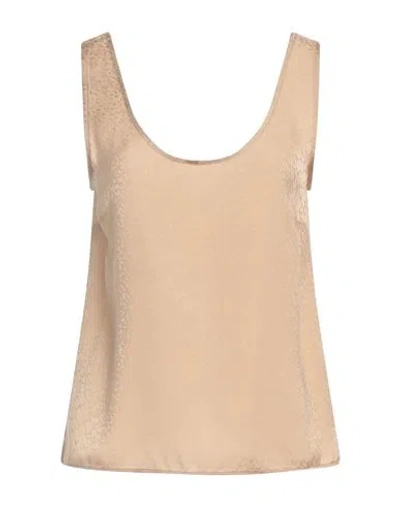 Twinset Top  Woman In Camel