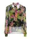 Twinset Woman Blouse Acid Green Size 14 Viscose In Green
