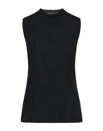 Twinset Woman Turtleneck Black Size Xs Silk