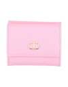 Twinset Woman Wallet Pink Size - Textile Fibers