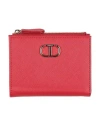 Twinset Woman Wallet Red Size - Textile Fibers