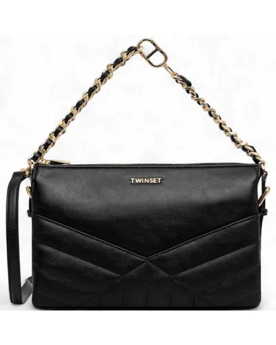 Twinset Twin-set Women's Black Shoulder Bag - 252tb7322-00006