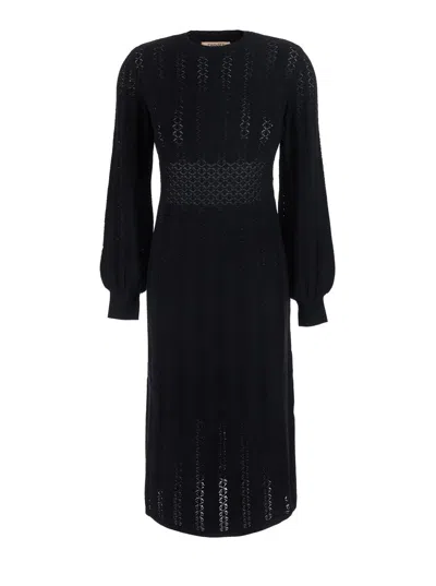 Twinset Women's Clean-construction Mini Dress In Black
