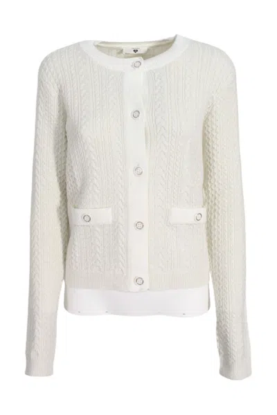 Twinset Women's Jacket  242ll3aaa White In Multi
