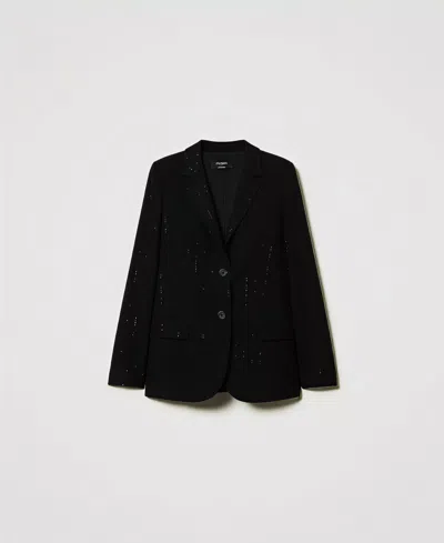 Twinset Women's Jacket  In Black