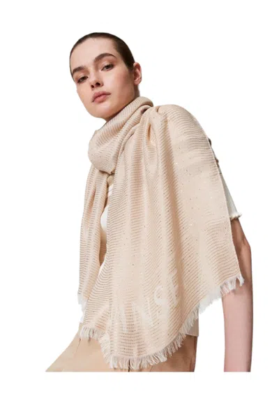 Twinset Women's Stool  251ta4520-be In Beige