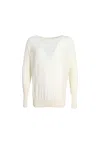 Twinset Women's Sweater  242ll3bc White In Multi