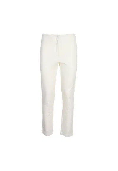 Twinset Women's Trousers  242ll2jhh White