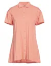 Twinset Women's Tunic Blouse In Salmon Pink In Pink