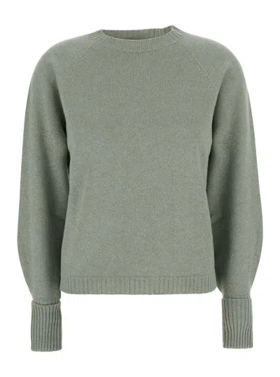 Twinset Wool And Cashmere Blend Sweater In Gray