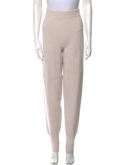 Pre-owned Twinset Wool Skinny Leg Pants In Neutral