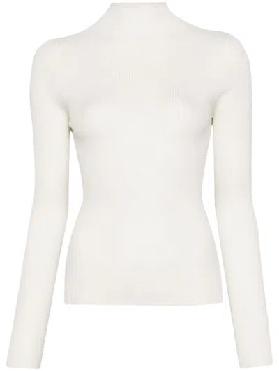 Twinset Wool Sweater In White