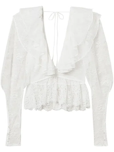 Twinset Woven Blouse In White