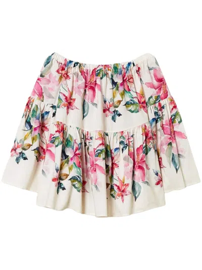 Twinset Woven Blouse In White
