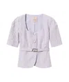 Twinset Woven Jacket In White