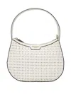 Twinset Woven Top-handle Tote Bag In White