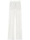 Twinset X Marco Rambaldi Knit Trousers In Neutrals