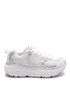 Twinset Twin-set Cushioned White Sneakers With Breathable Mesh Upper In White