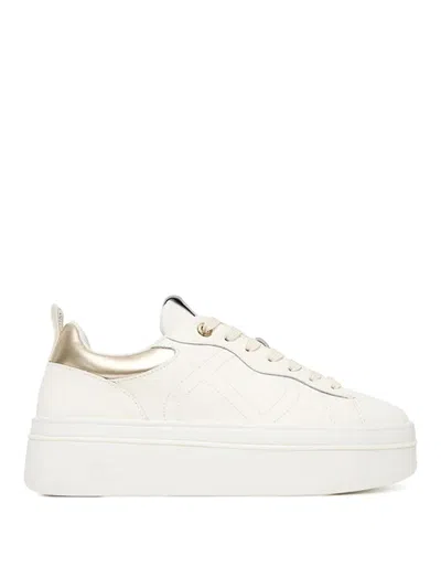 Twinset Logo Sneakers In White