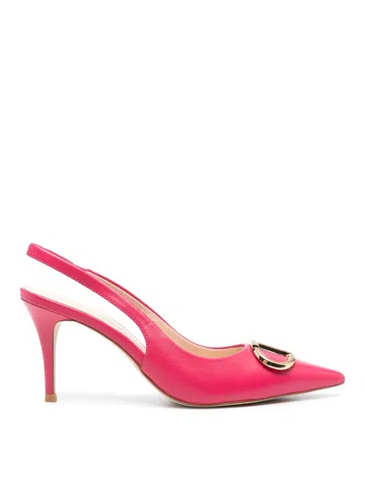 Twinset Slingback Shoes In Pink