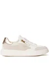 Twinset Zip-detail Sneakers In White