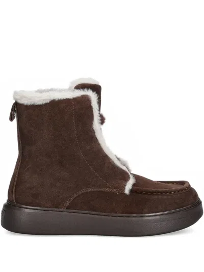 TWINSET ZIP-FASTENING ANKLE BOOTS