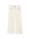 Twinset Zip Pants In White