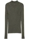 Twinset Lurex Detailing Jumper In White
