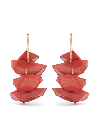Twist & Tango Drop-design Earrings In Red