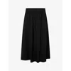 Twist & Tango Freya Stretch Cotton-blend Maxi In Black