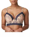 Twist Matama Padded Longline Bra In Light Tan In Neutral