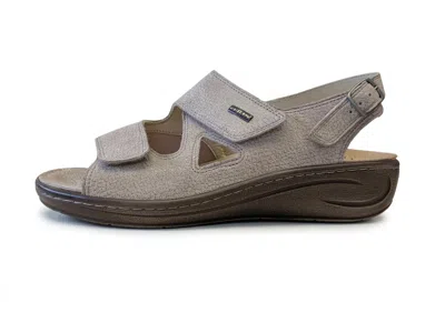 Twisted Ruby Women's Vienna Sandal In Taupe In Gray
