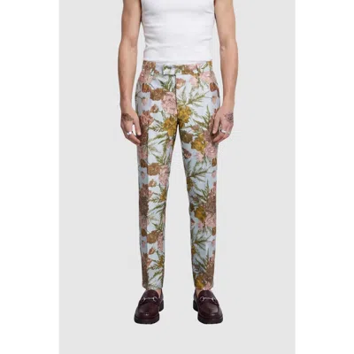 Twisted Tailor Hirshfield Slim Fit Floral Suit Trousers In Multi