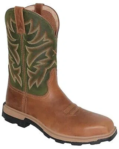 Pre-owned Twisted X Men's 11" Ultralite X&trade; Work Boot Nano Composite Toe - Muln001 In Multicolor