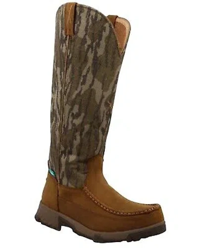 Pre-owned Twisted X Men's 17&quot; Snake Proof Work Boot - Toe - Mxcbws1 In Multicolor