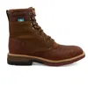Twisted X Men's 8" Cellstretch Lacer Boots In Distressed Saddle In Multi