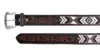 Twisted X Men's Beaded Belt In Brown/multi In Brown
